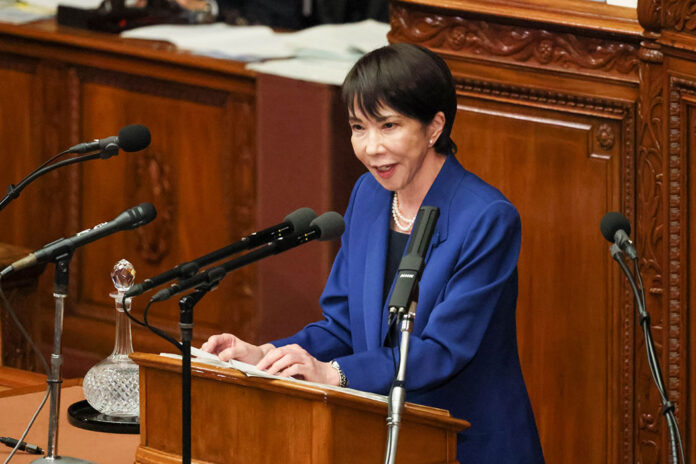 Japan's new Prime Minister Sanae Takaichi
